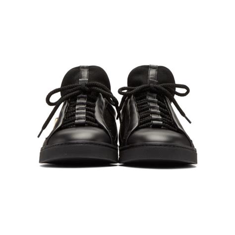 fendi black bag bugs sneakers